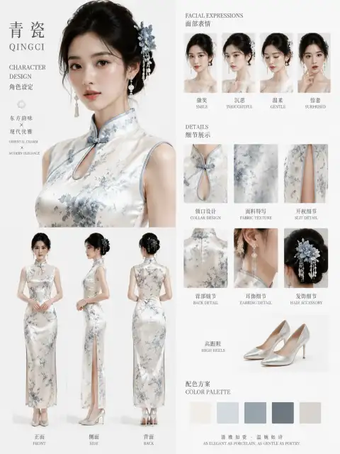 旗袍美女